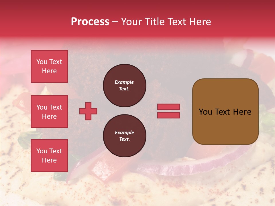 Sandwich Garbanzos Appetizer PowerPoint Template