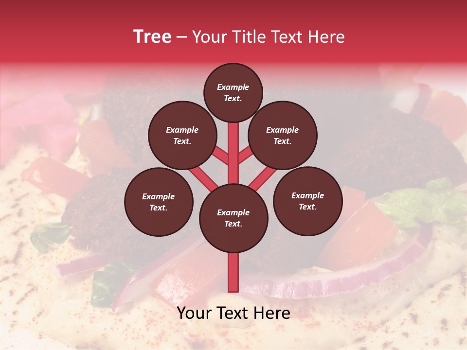 Sandwich Garbanzos Appetizer PowerPoint Template