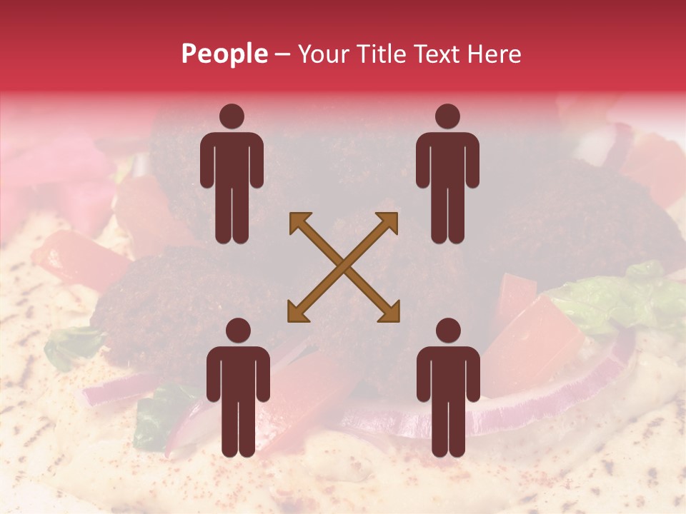 Sandwich Garbanzos Appetizer PowerPoint Template