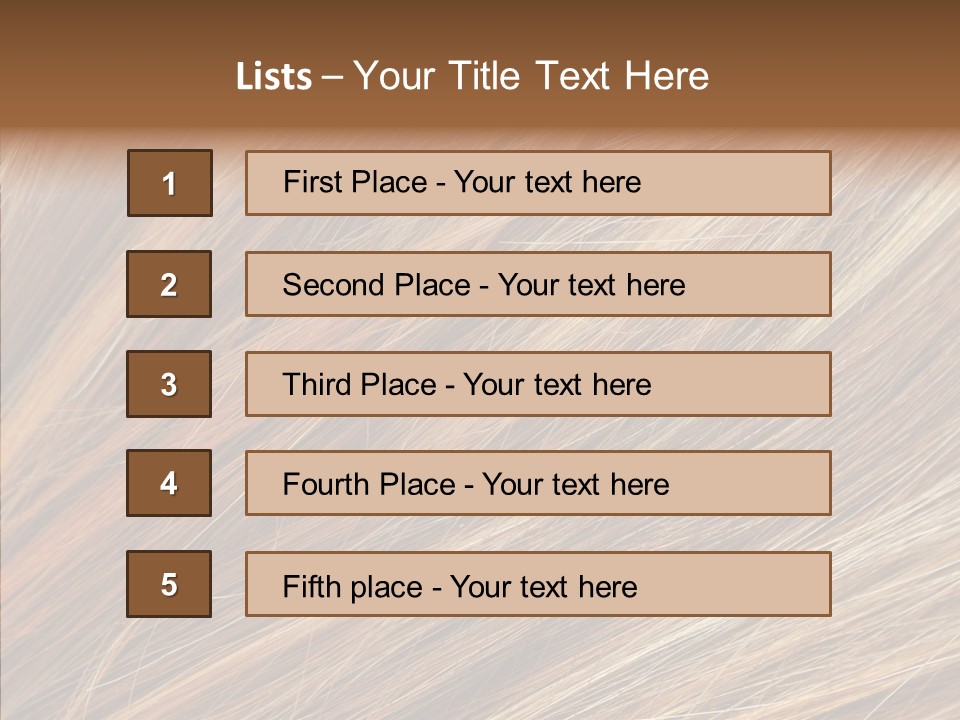 Brilliance Beauty Brown PowerPoint Template