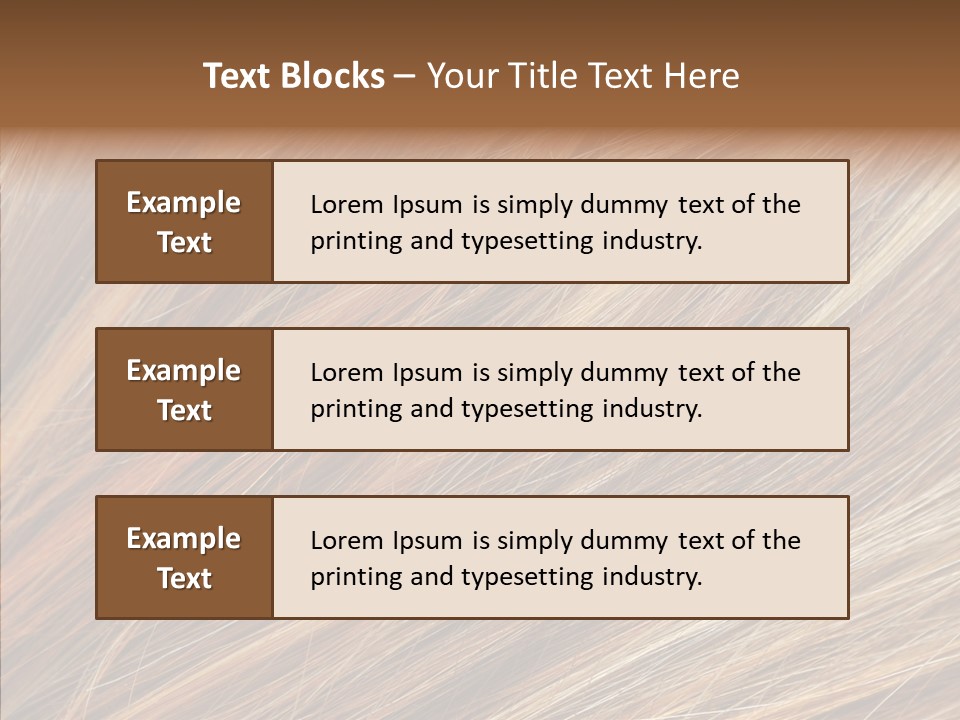 Brilliance Beauty Brown PowerPoint Template