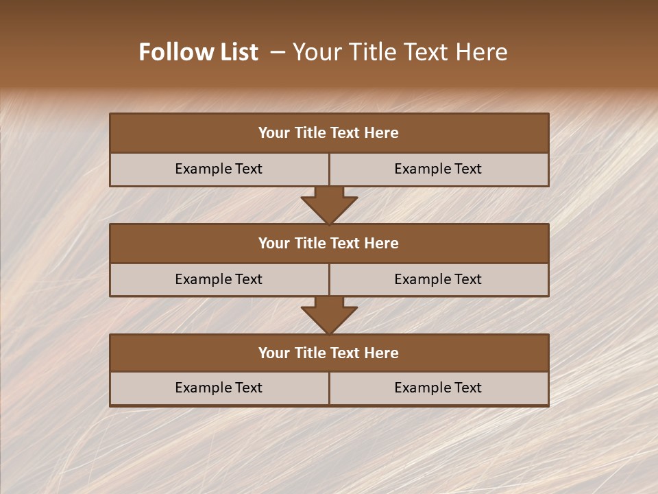 Brilliance Beauty Brown PowerPoint Template