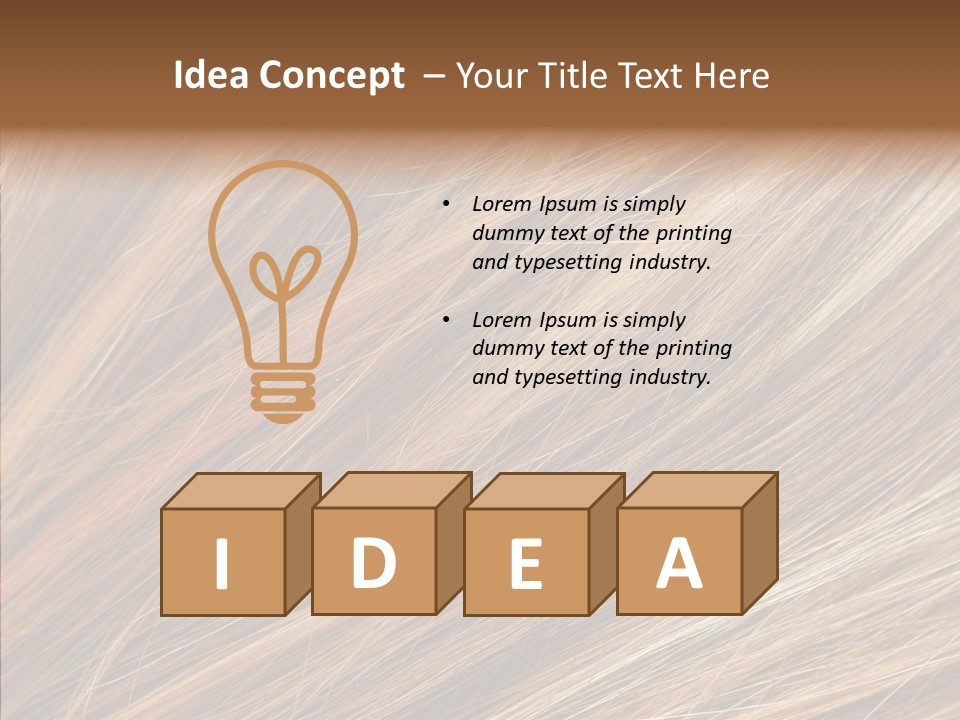 Brilliance Beauty Brown PowerPoint Template