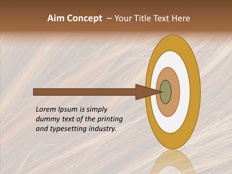 Brilliance Beauty Brown PowerPoint Template