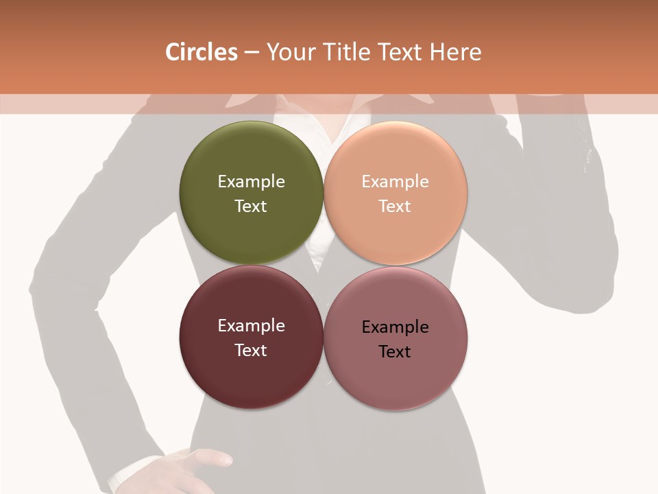 Happy Face Person PowerPoint Template