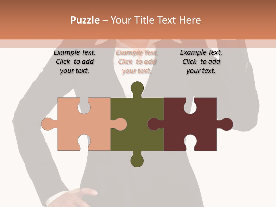 Happy Face Person PowerPoint Template