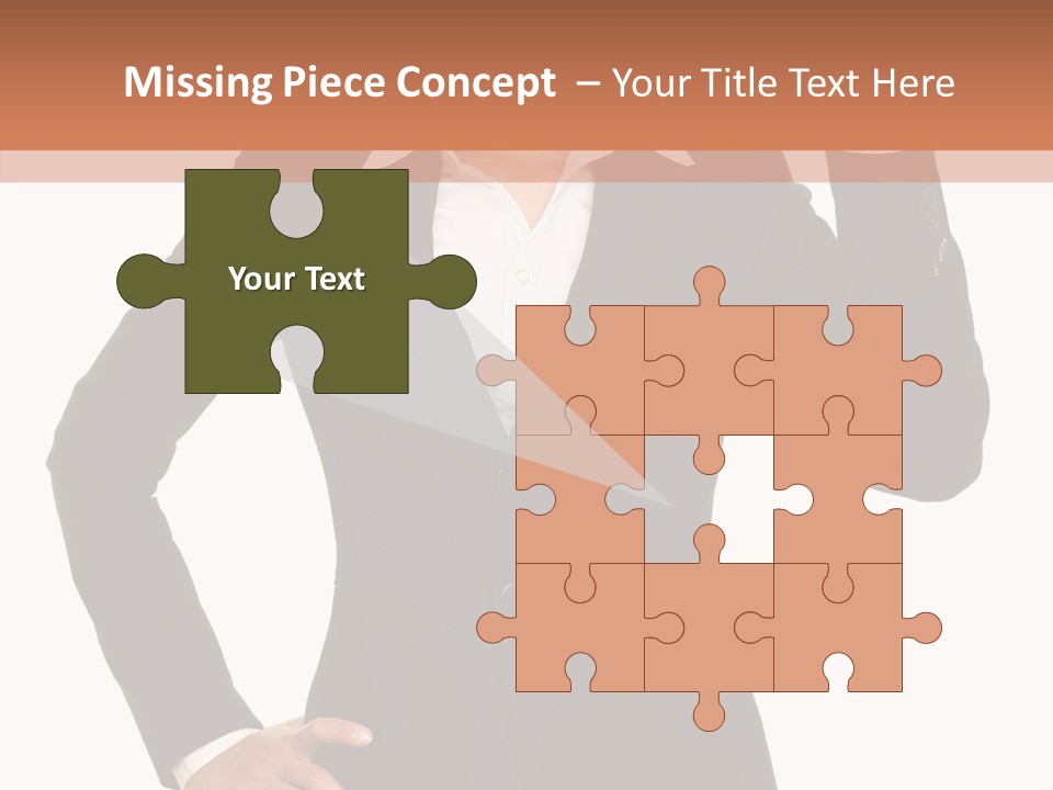 Happy Face Person PowerPoint Template