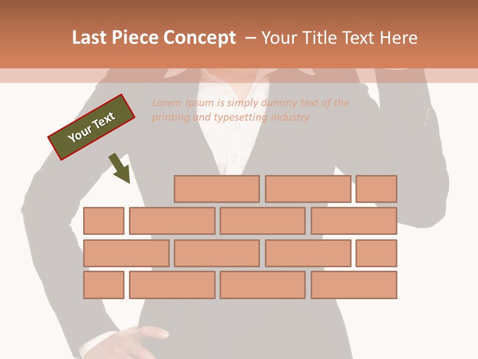 Happy Face Person PowerPoint Template