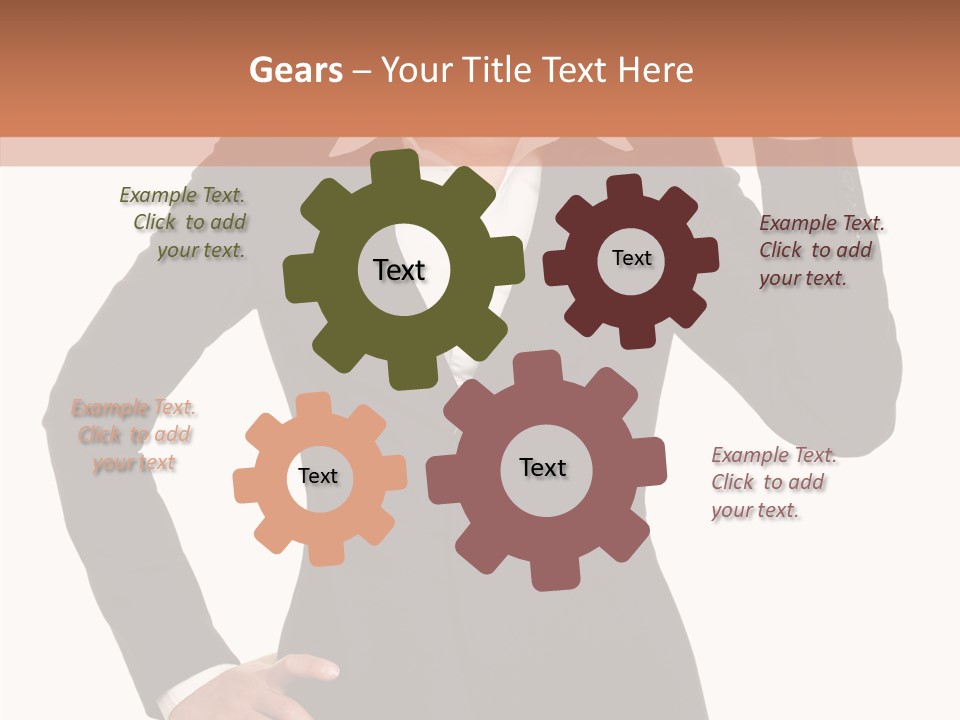Happy Face Person PowerPoint Template