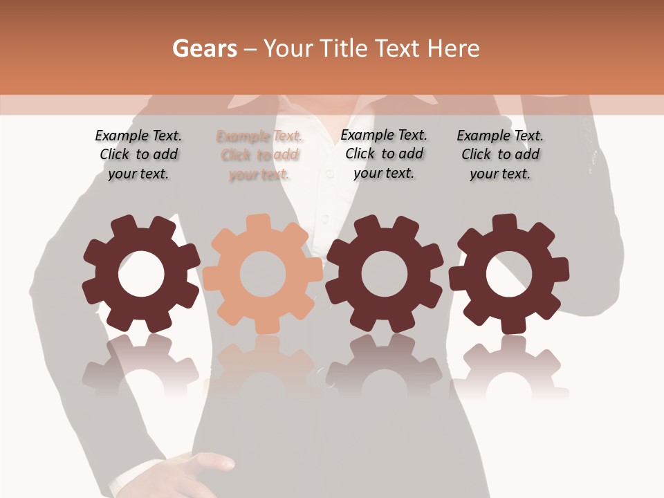 Happy Face Person PowerPoint Template