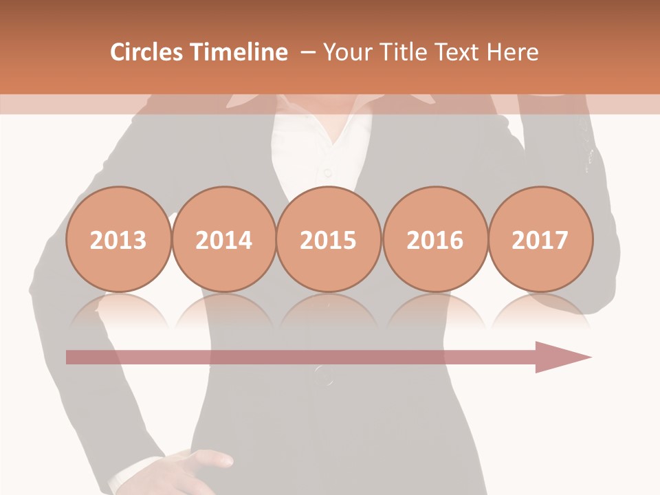 Happy Face Person PowerPoint Template