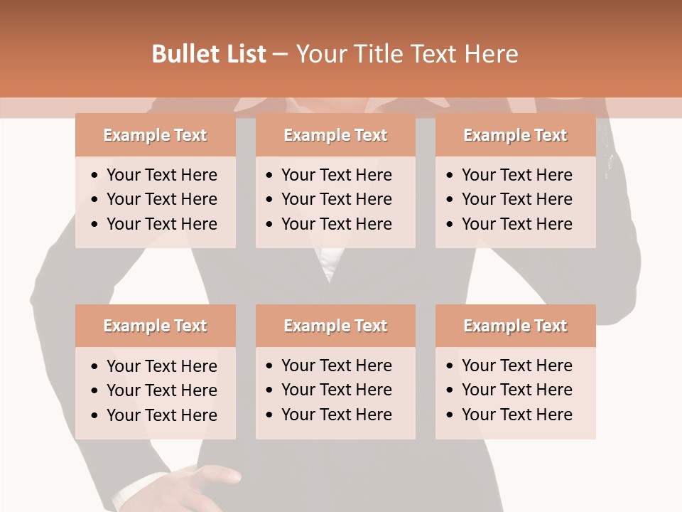 Happy Face Person PowerPoint Template