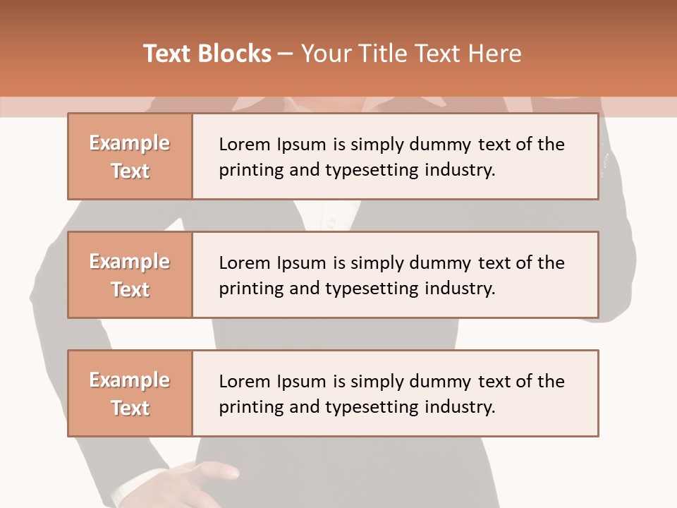 Happy Face Person PowerPoint Template