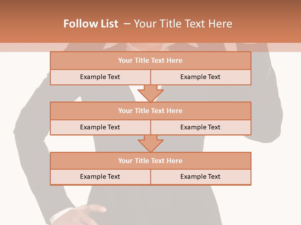 Happy Face Person PowerPoint Template