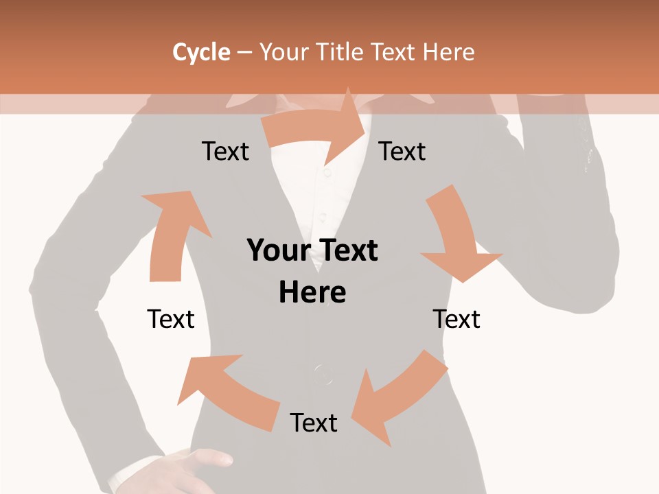 Happy Face Person PowerPoint Template