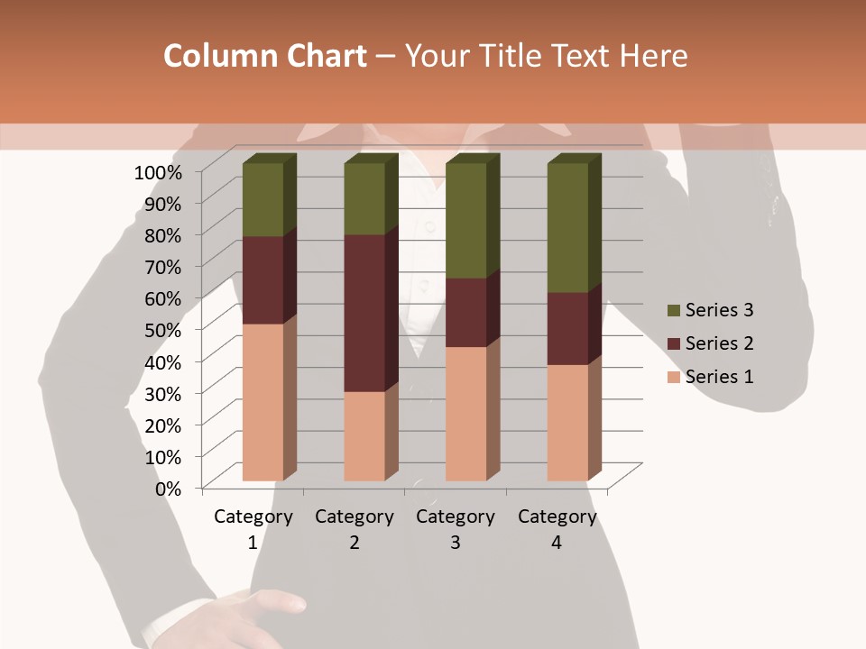 Happy Face Person PowerPoint Template