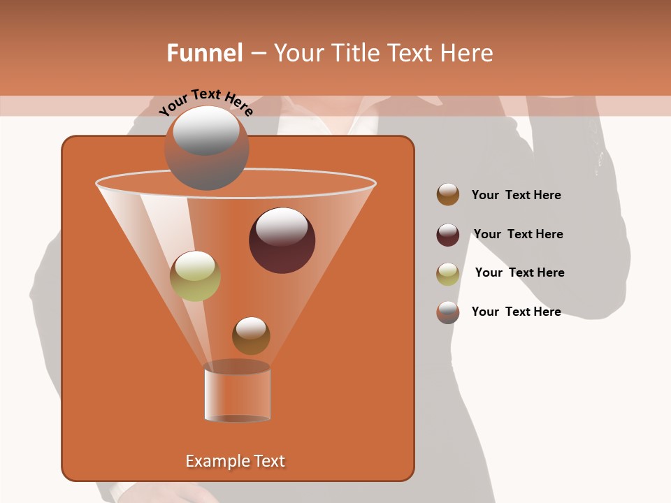 Happy Face Person PowerPoint Template