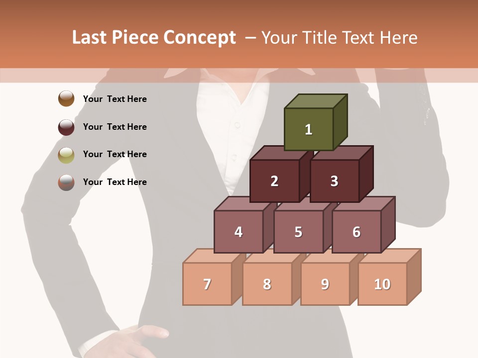 Happy Face Person PowerPoint Template