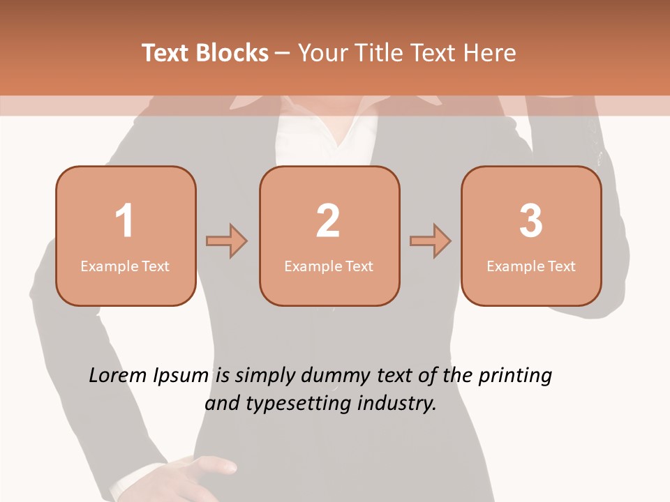Happy Face Person PowerPoint Template