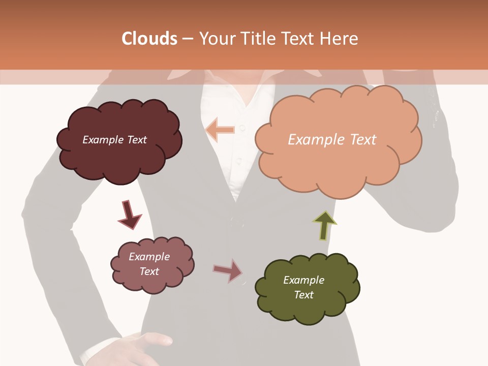 Happy Face Person PowerPoint Template