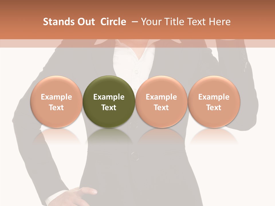 Happy Face Person PowerPoint Template