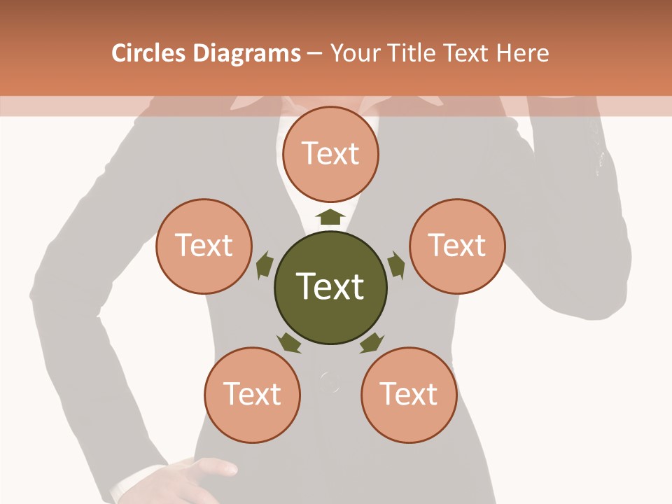 Happy Face Person PowerPoint Template