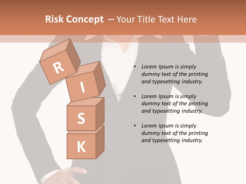 Happy Face Person PowerPoint Template