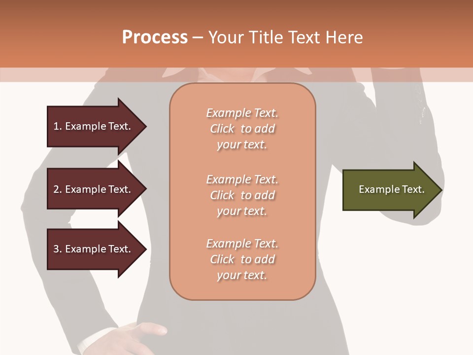 Happy Face Person PowerPoint Template