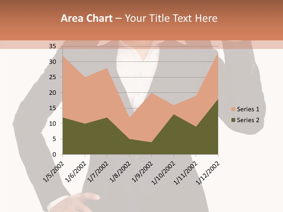 Happy Face Person PowerPoint Template