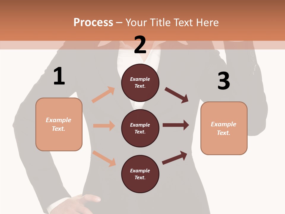 Happy Face Person PowerPoint Template