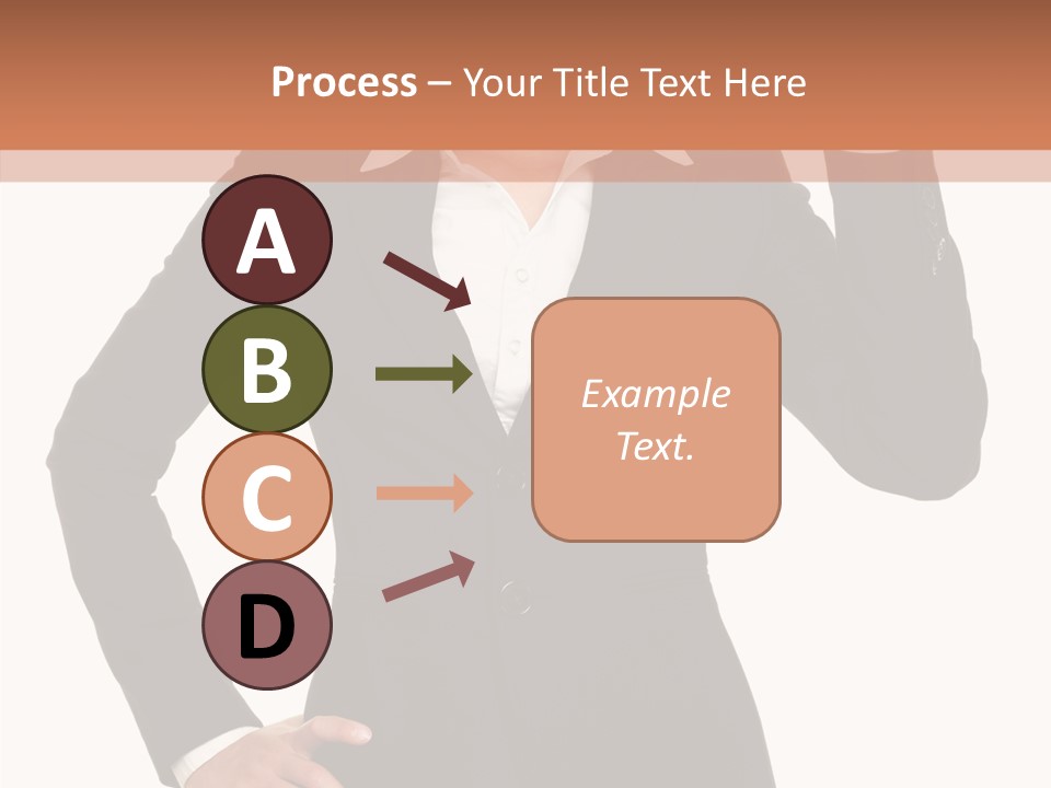 Happy Face Person PowerPoint Template