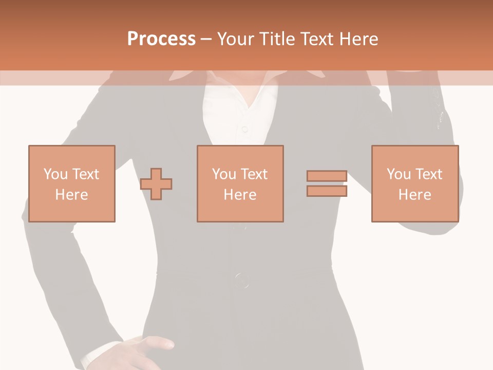 Happy Face Person PowerPoint Template