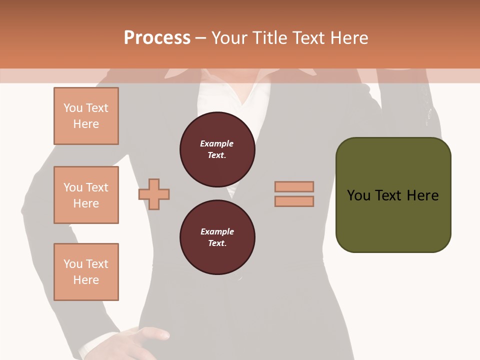 Happy Face Person PowerPoint Template