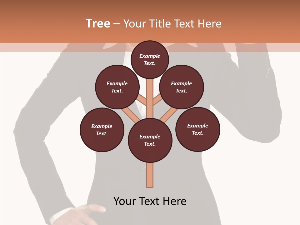 Happy Face Person PowerPoint Template