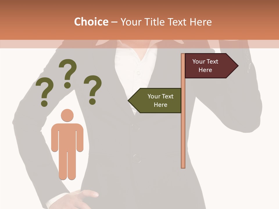 Happy Face Person PowerPoint Template