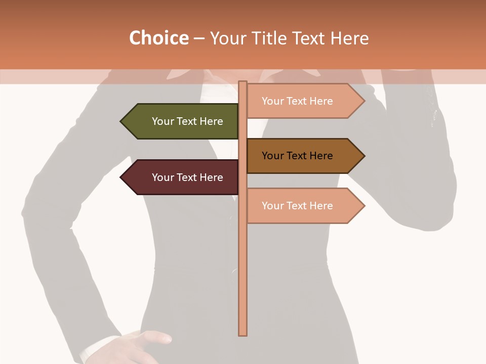 Happy Face Person PowerPoint Template