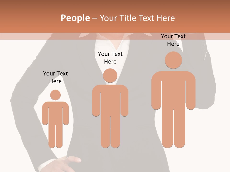 Happy Face Person PowerPoint Template