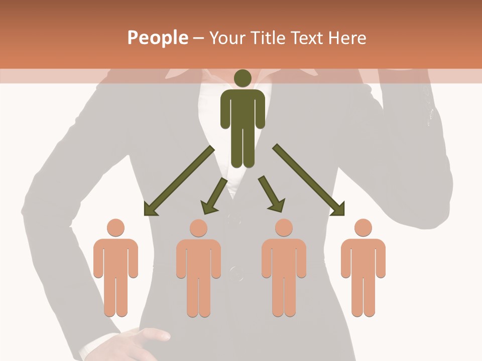 Happy Face Person PowerPoint Template