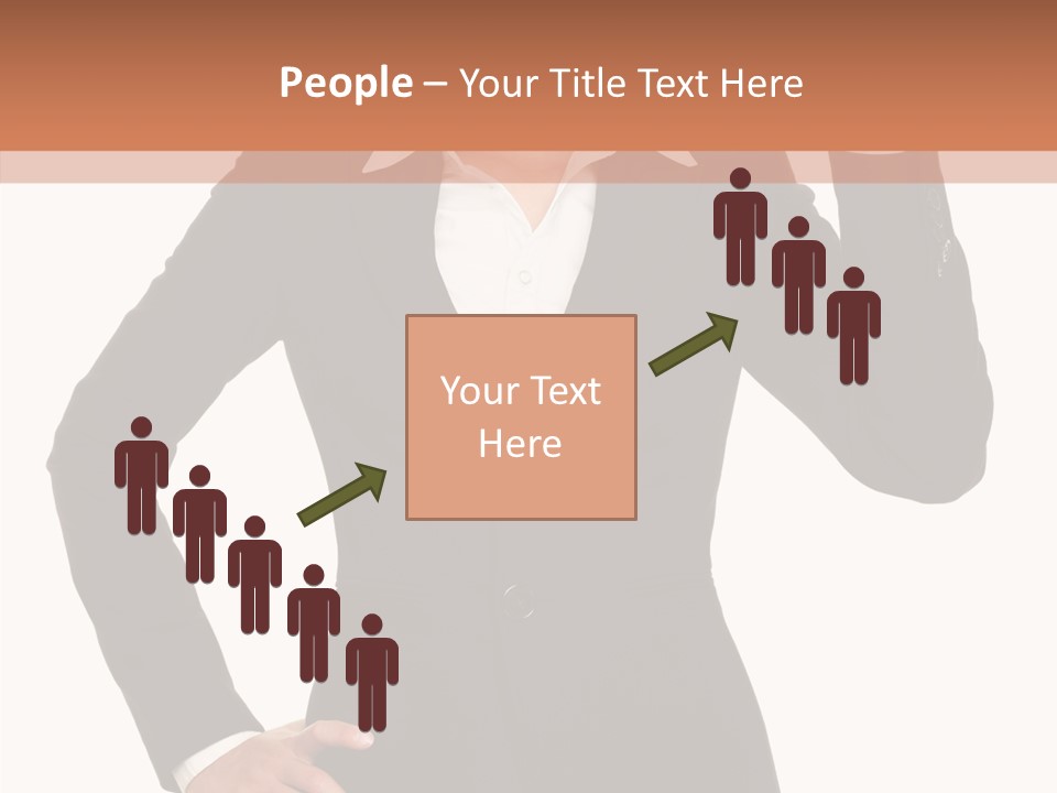 Happy Face Person PowerPoint Template