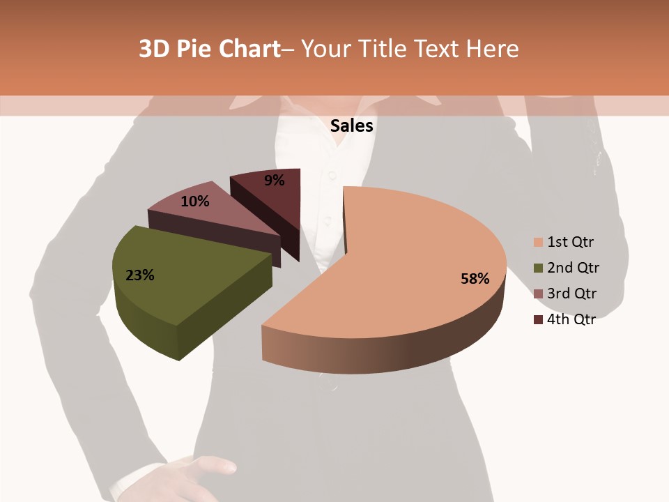 Happy Face Person PowerPoint Template
