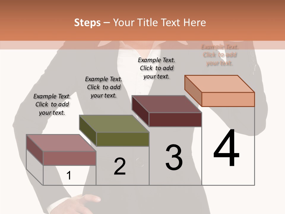Happy Face Person PowerPoint Template