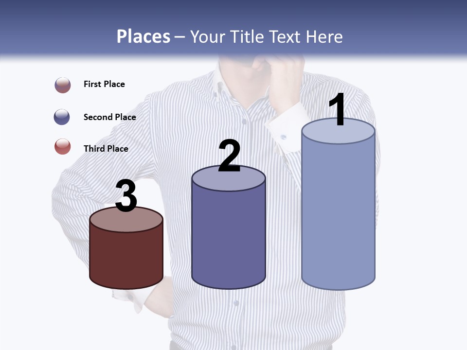 Hand Boss Copy Space PowerPoint Template