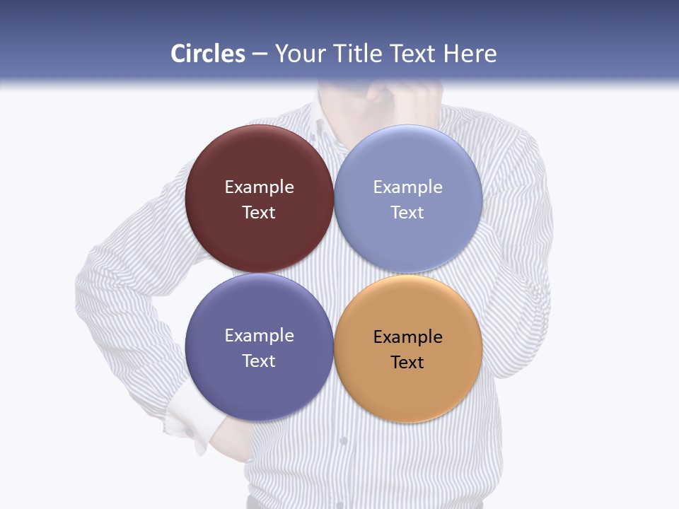 Hand Boss Copy Space PowerPoint Template