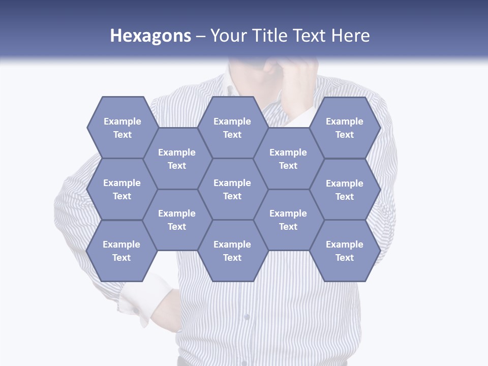 Hand Boss Copy Space PowerPoint Template