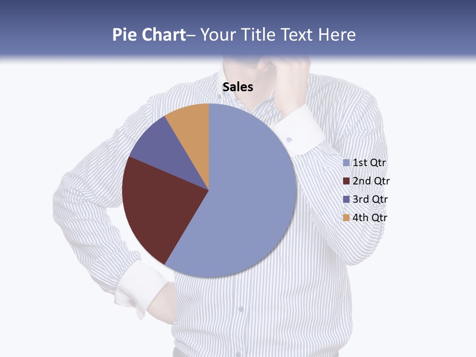 Hand Boss Copy Space PowerPoint Template