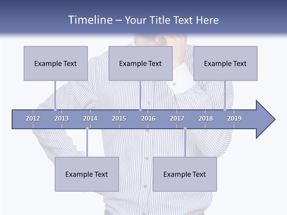 Hand Boss Copy Space PowerPoint Template