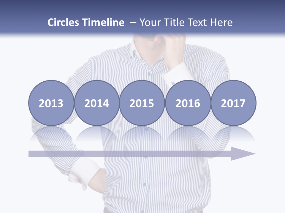 Hand Boss Copy Space PowerPoint Template