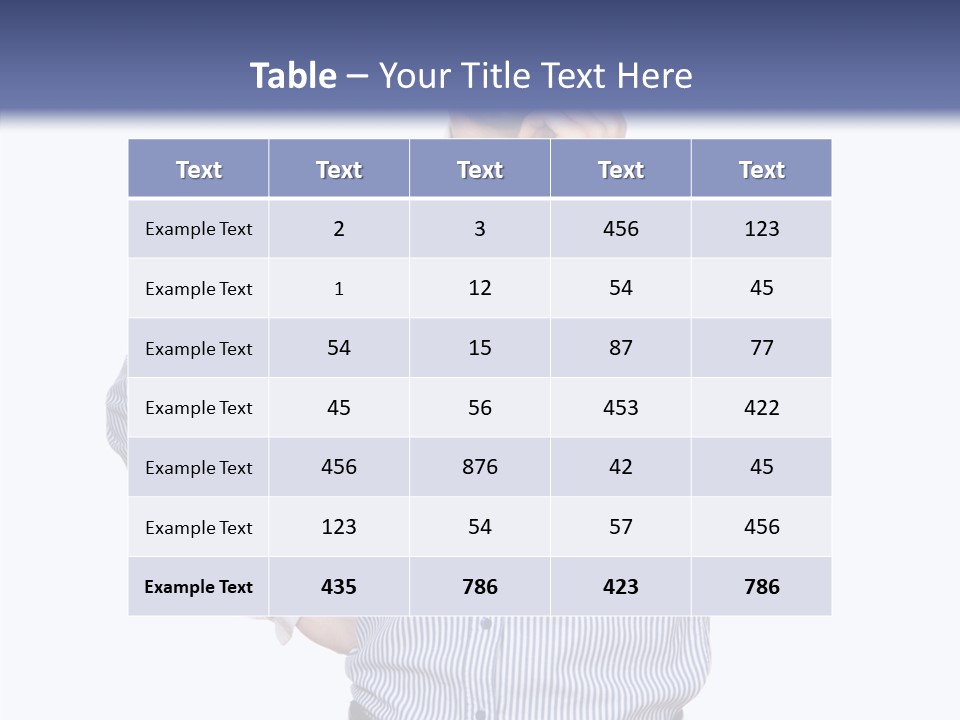 Hand Boss Copy Space PowerPoint Template