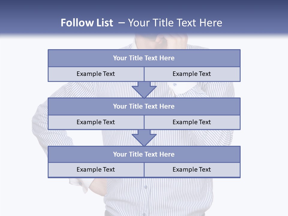 Hand Boss Copy Space PowerPoint Template
