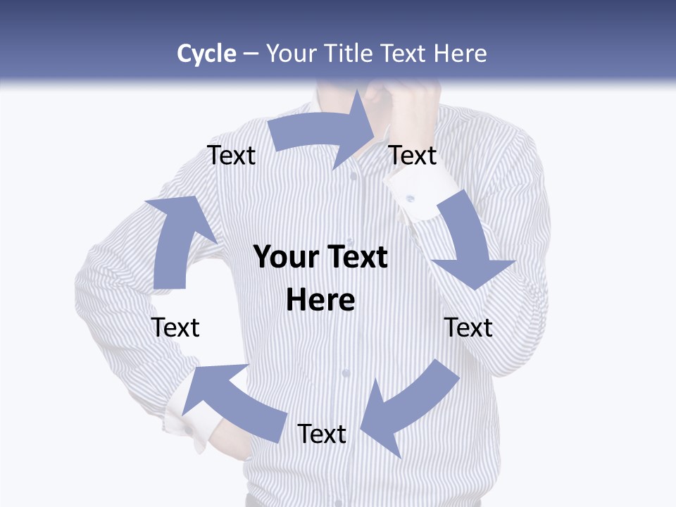Hand Boss Copy Space PowerPoint Template